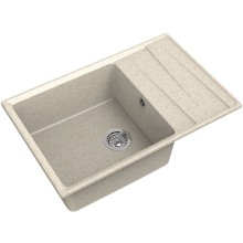 Кухонная мойка GranFest Level GF-LV-760L Бежевая