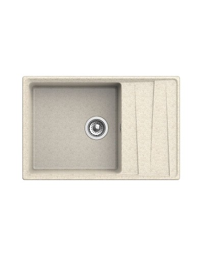 Кухонная мойка GranFest Level GF-LV-760L Бежевая
