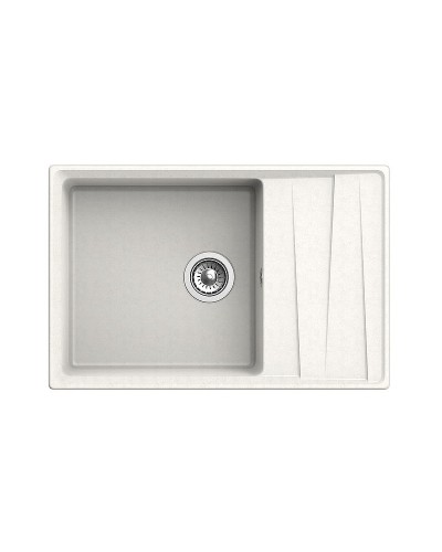 Кухонная мойка GranFest Level GF-LV-760L Белая