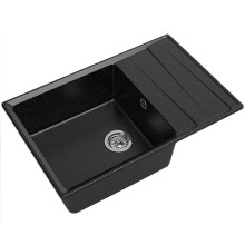 Кухонная мойка GranFest Level GF-LV-760L Черная