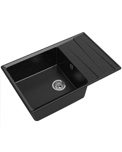 Кухонная мойка GranFest Level GF-LV-760L Черная