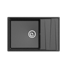 Кухонная мойка GranFest Level GF-LV-760L Черная