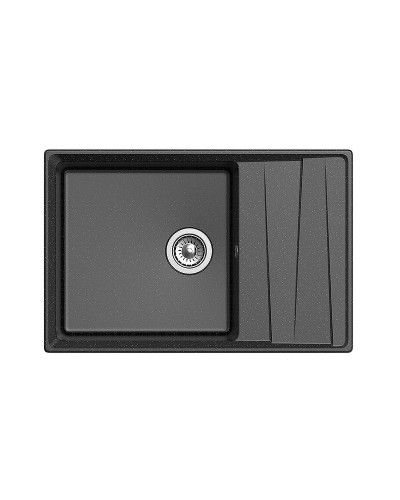 Кухонная мойка GranFest Level GF-LV-760L Черная
