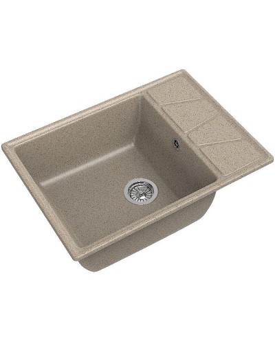 Кухонная мойка GranFest Vertex GF-V-680L Песочная