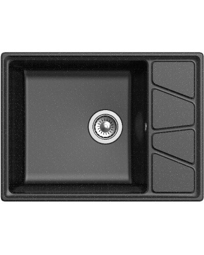 Кухонная мойка GranFest Vertex GF-V-680L Черный