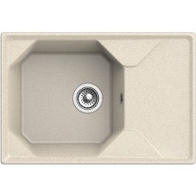 Кухонная мойка GranFest Unique GF-U-740L Бежевая