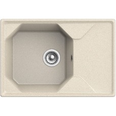 Кухонная мойка GranFest Unique GF-U-740L Бежевая