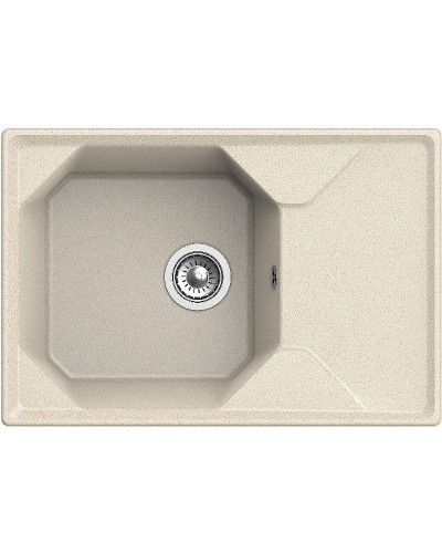 Кухонная мойка GranFest Unique GF-U-740L Бежевая