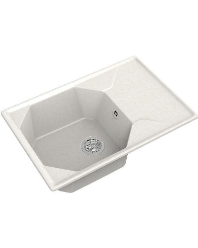 Кухонная мойка GranFest Unique GF-U-740L Белая