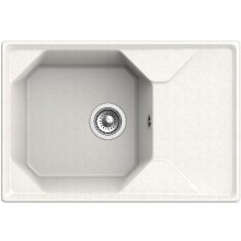 Кухонная мойка GranFest Unique GF-U-740L Белая