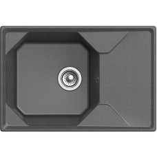 Кухонная мойка GranFest Unique GF-U-740L Графит