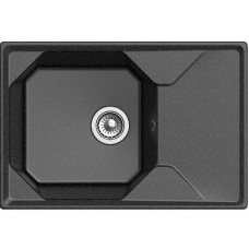 Кухонная мойка GranFest Unique GF-U-740L Черная
