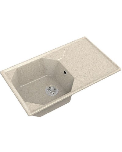 Кухонная мойка GranFest Unique GF-U-840L Бежевая