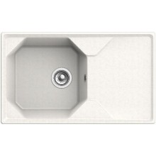 Кухонная мойка GranFest Unique GF-U-840L Белая