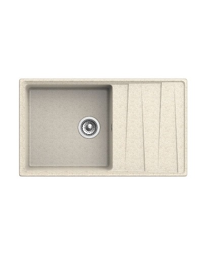 Кухонная мойка GranFest Level GF-LV-860L Бежевая