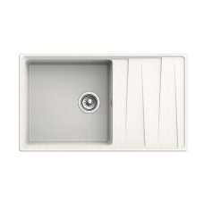 Кухонная мойка GranFest Level GF-LV-860L Белая