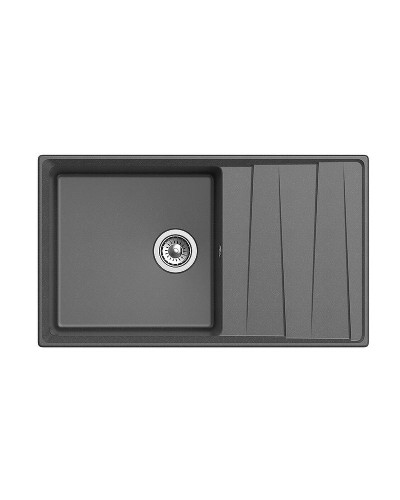 Кухонная мойка GranFest Level GF-LV-860L Графит