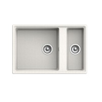 Кухонная мойка GranFest Level GF-LV-760K Белая