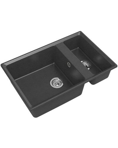 Кухонная мойка GranFest Level GF-LV-760K Графит