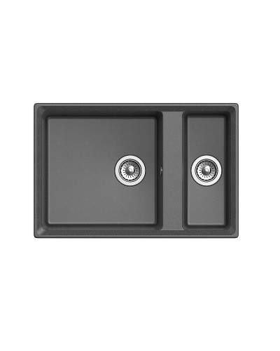 Кухонная мойка GranFest Level GF-LV-760K Графит