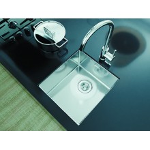 Кухонная мойка Florentina Оптима-400 OHM.360.400.В.10.S.10 Нержавеющая сталь сатинированная