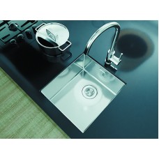 Кухонная мойка Florentina Оптима-400 OHM.360.400.В.10.S.10 Нержавеющая сталь сатинированная