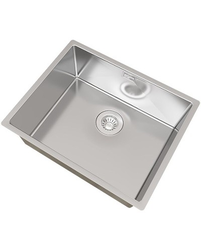 Кухонная мойка Florentina Оптима-500 OHM.500.400.В.10.S.10 Нержавеющая сталь сатинированная