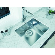 Кухонная мойка Florentina Оптима-500 OHM.500.400.В.10.S.10 Нержавеющая сталь сатинированная
