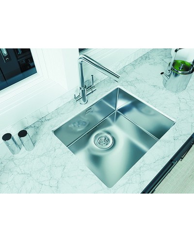 Кухонная мойка Florentina Оптима-500 OHM.500.400.В.10.S.10 Нержавеющая сталь сатинированная