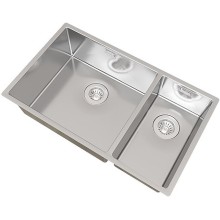 Кухонная мойка Florentina Оптима-740 OHM.460/220.400.В.20.S.10 Нержавеющая сталь сатинированная