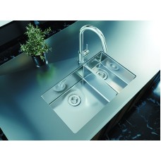 Кухонная мойка Florentina Оптима-740 OHM.460/220.400.В.20.S.10 Нержавеющая сталь сатинированная