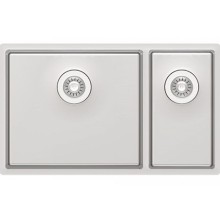 Кухонная мойка Florentina Оптима-740 OHM.460/220.400.В.20.S.10 Нержавеющая сталь сатинированная