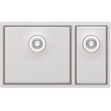 Кухонная мойка Florentina Оптима-740 OHM.460/220.400.В.20.S.10 Нержавеющая сталь сатинированная