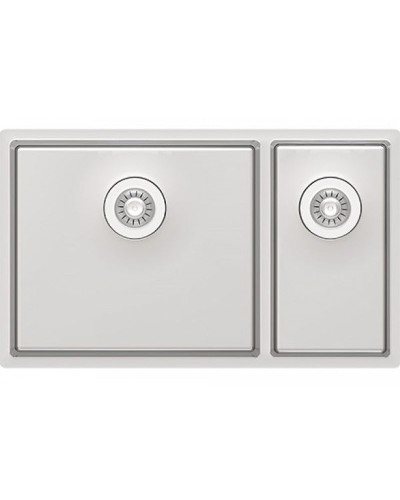 Кухонная мойка Florentina Оптима-740 OHM.460/220.400.В.20.S.10 Нержавеющая сталь сатинированная