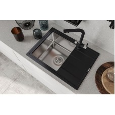 Кухонная мойка Florentina Комби-650 21.390.B0650.302 Антрацит
