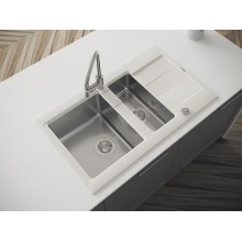 Кухонная мойка Florentina Комби-860К 21.410.D0860.302 Антрацит