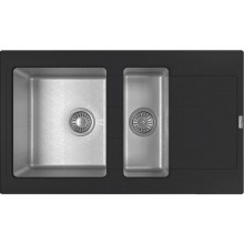 Кухонная мойка Florentina Комби-860К 21.410.D0860.302 Антрацит