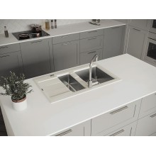 Кухонная мойка Florentina Комби-860К 21.410.D0860.202 Шампань