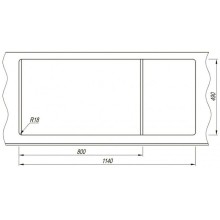 Кухонная мойка Florentina Комби-1160 21.415.E1160.201 Жасмин