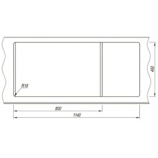 Кухонная мойка Florentina Комби-1160 21.415.E1160.107 Песочная