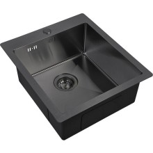 Кухонная мойка ZorG 45 PVD4551GRAFIT Графит