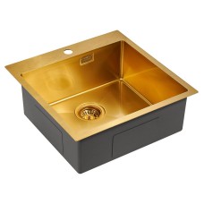Кухонная мойка Paulmark Velten 51 PM905151-BG Брашированное золото