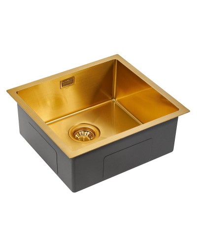 Кухонная мойка Paulmark Weser 48 PM804844-BG Брашированное золото