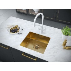 Кухонная мойка Paulmark Weser 48 PM804844-BG Брашированное золото