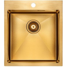 Кухонная мойка Paulmark Neckar 45 PM804551-BG Брашированное золото