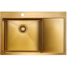 Кухонная мойка Paulmark Elde 78 L PM807851-BGL Брашированное золото