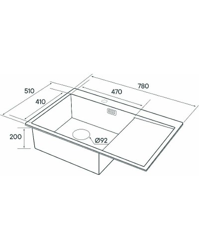 Кухонная мойка Paulmark Elde 78 L PM807851-BGL Брашированное золото