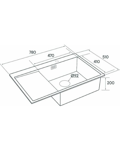 Кухонная мойка Paulmark Elde 78 R PM807851-BGR Брашированное золото