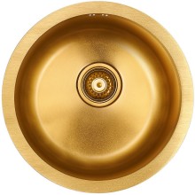 Кухонная мойка Paulmark Werra 46 PM404646-BG Брашированное золото