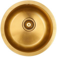 Кухонная мойка Paulmark Werra 46 PM404646-BG Брашированное золото